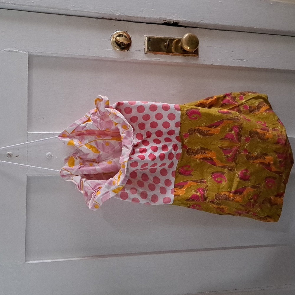 Laundry Bag with Riley Blake Designs Material Birds